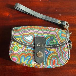 Dooney and Bourke multi color mini Purse
